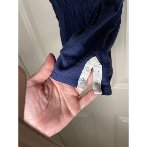 Ralph Lauren Girl's Cotton Elastic Waist Green Blue Swim Beach Pool Tunic - Picture 5 of 7